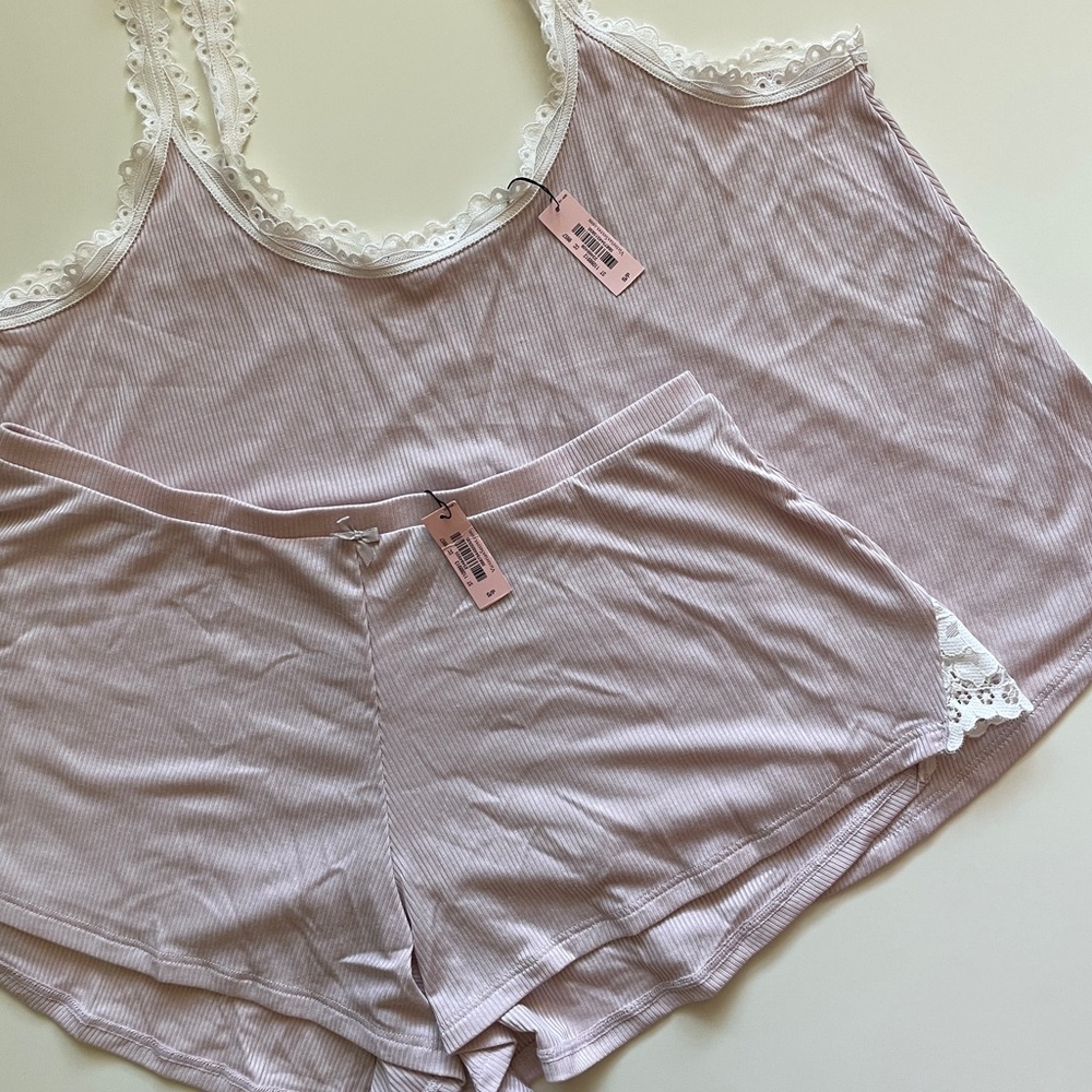 Victoria's Secret Pale Pink Pajama Set
